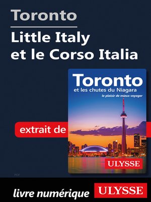 cover image of Toronto--Little Italy et le Corso Italia